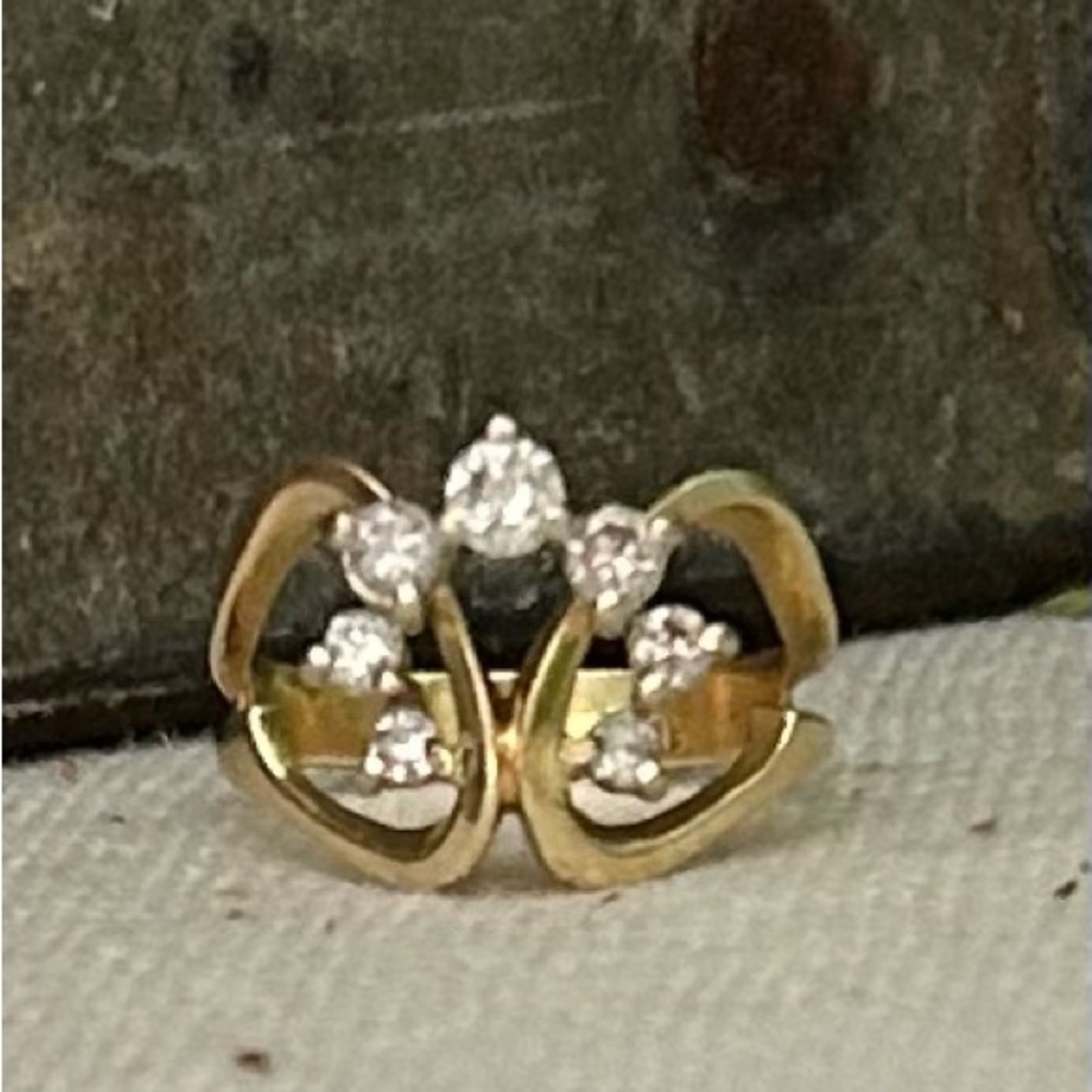 Vintage 14k Diamond Ring